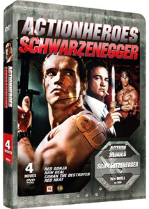 Arnold Schwarzenegger Action Heroes Collection | Red Sonja / Raw Deal / Conan the Destroyer / Red Heat  |   DVD